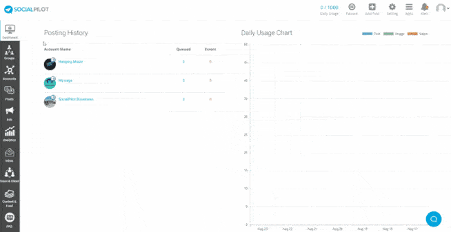 Create images directly through SocialPilot Create images directly through SocialPilot