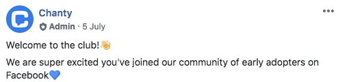 Chanty online community Chanty online community