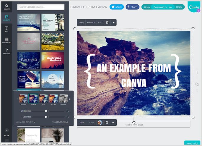 Edit image with Canva Edit image with Canva