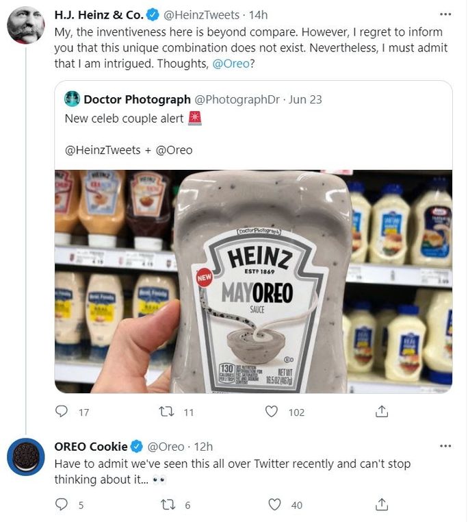Heinz Oreo Heinz Oreo