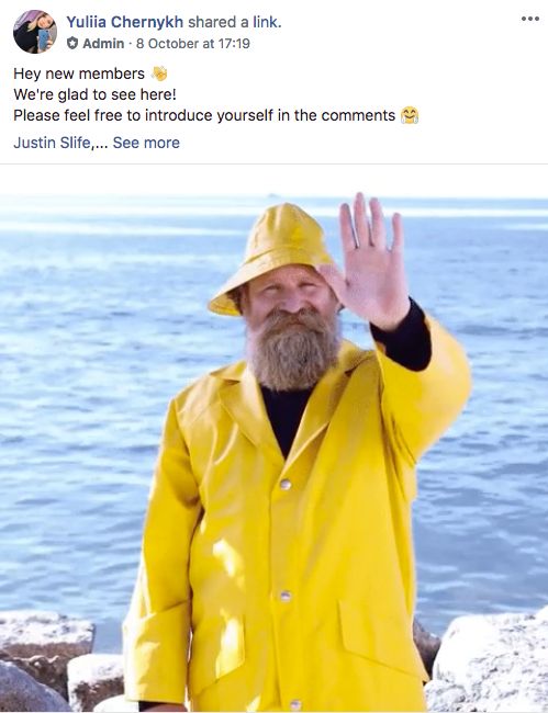 Engage facebook community Engage facebook community