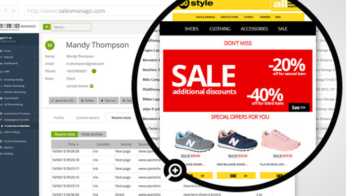 Personalized discount emails Personalized discount emails