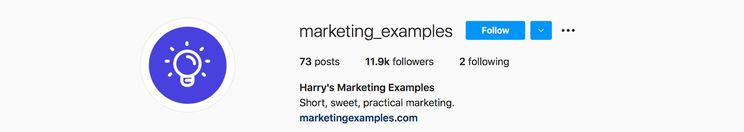 marketing examples marketing examples