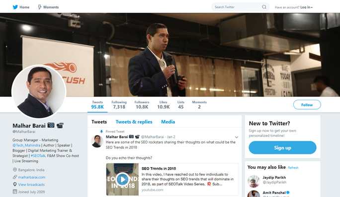 Personal branding on Twitter Personal branding on Twitter