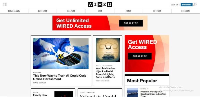 wired wired