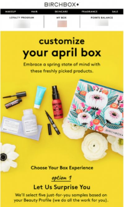 Personalized emails Personalized emails