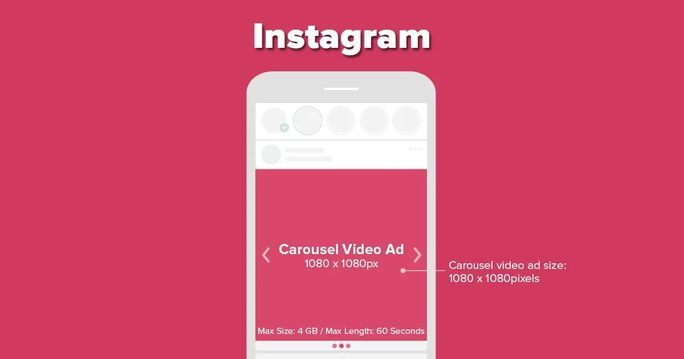 Instagram carousal video ad size Instagram carousal video ad size