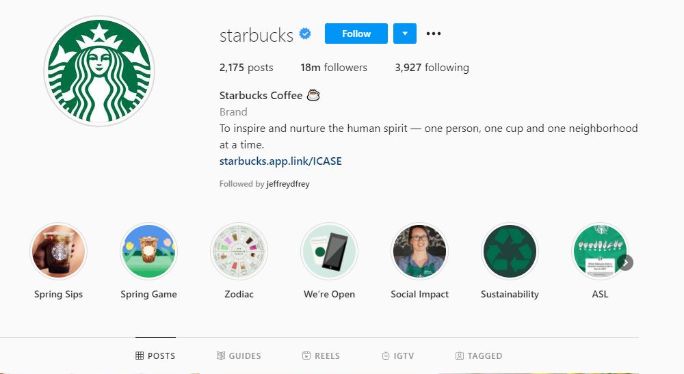 Starbucks Instagram Starbucks Instagram