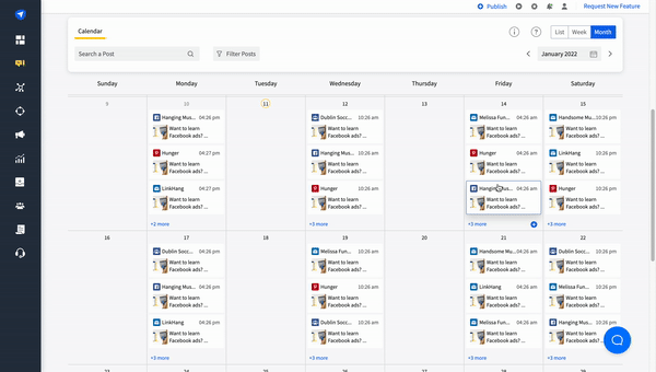 Social Media Calendar Social Media Calendar
