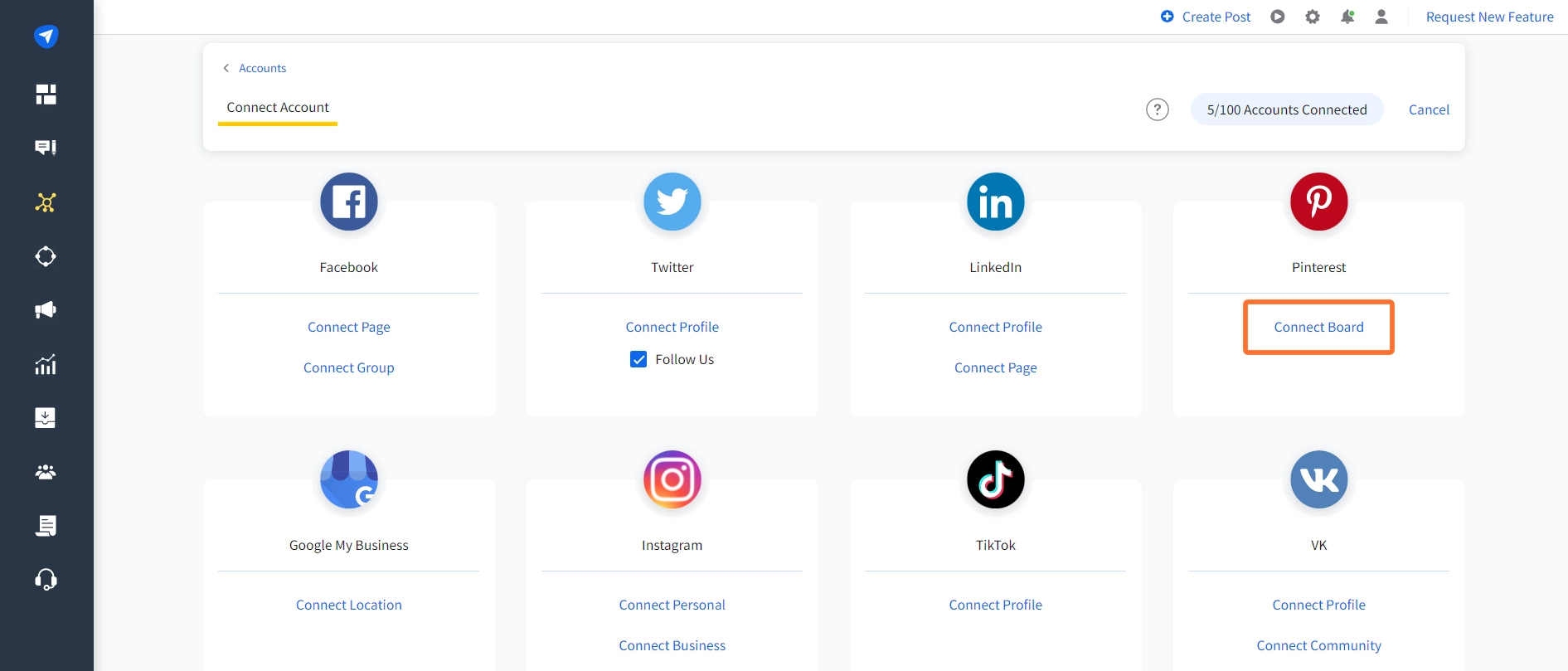 SocialPilot connect Pinterest Boards SocialPilot connect Pinterest Boards