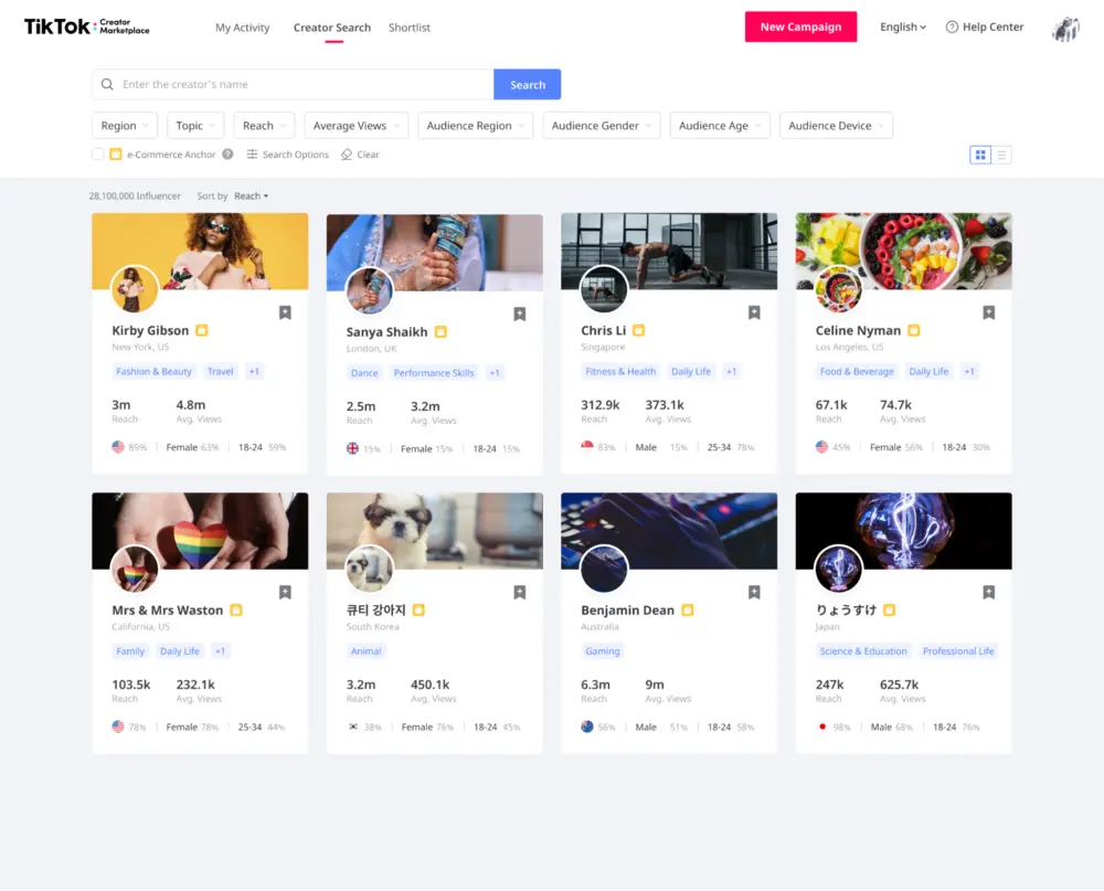 TikTok Creator MarketPlace TikTok Creator MarketPlace