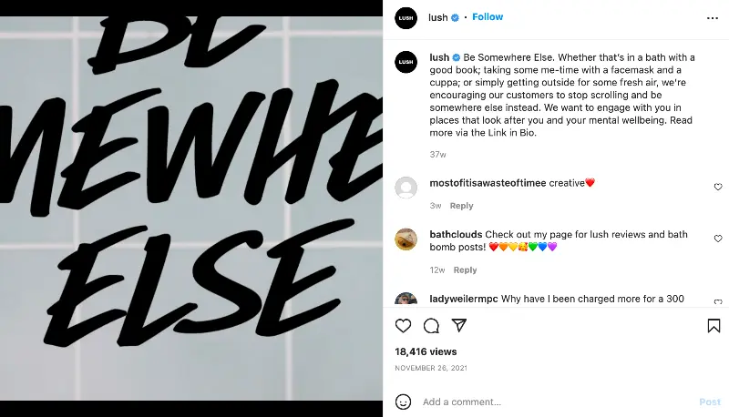 lush follow lush follow