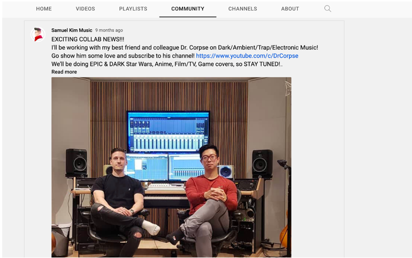 Collaboration and Cross-Promotion Collaboration and Cross-Promotion