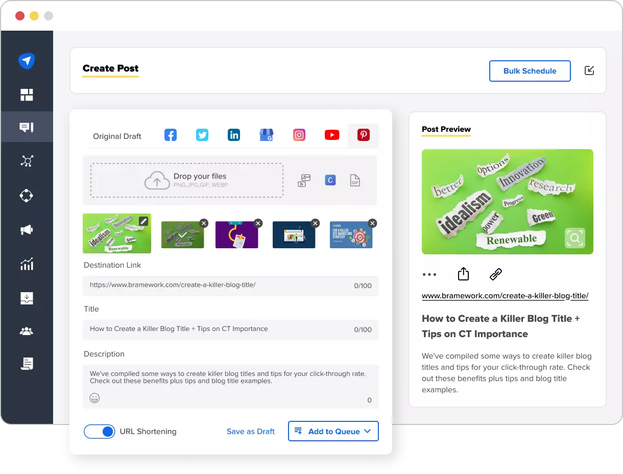 SocialPilot’s Pinterest scheduling SocialPilot’s Pinterest scheduling