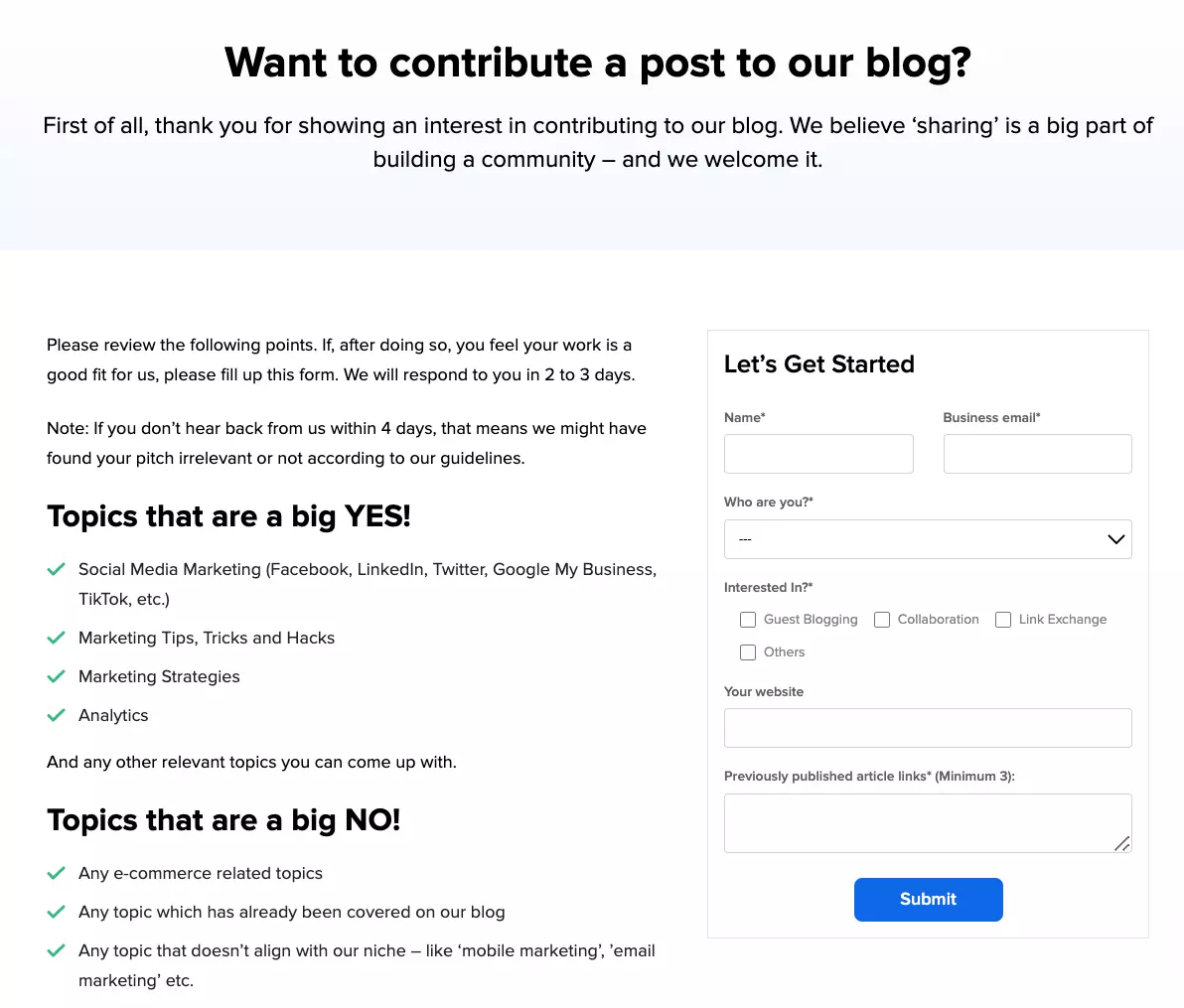 Write For Us Write For Us
