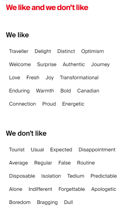 we like and we dont like we like and we dont like
