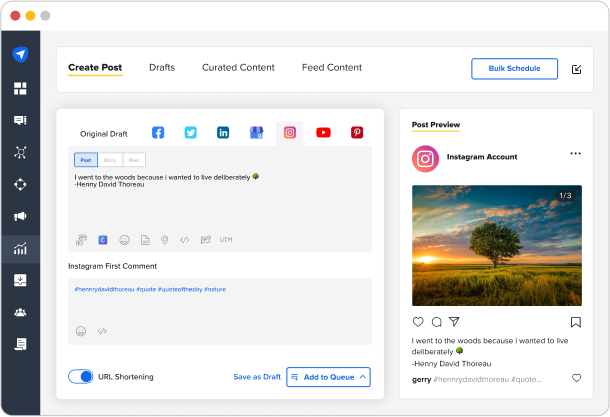 Create an Instagram post Create an Instagram post