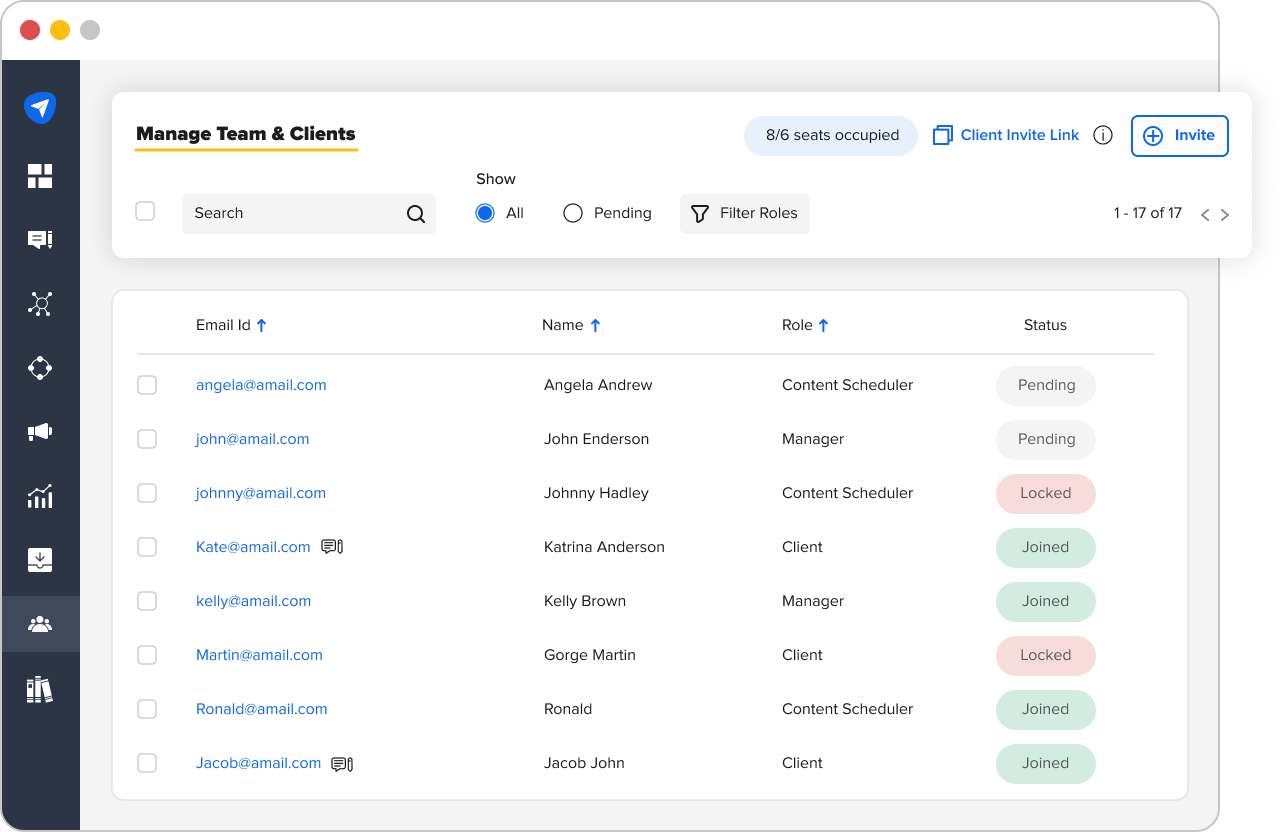 Manage Team Colloboration Manage Team Colloboration