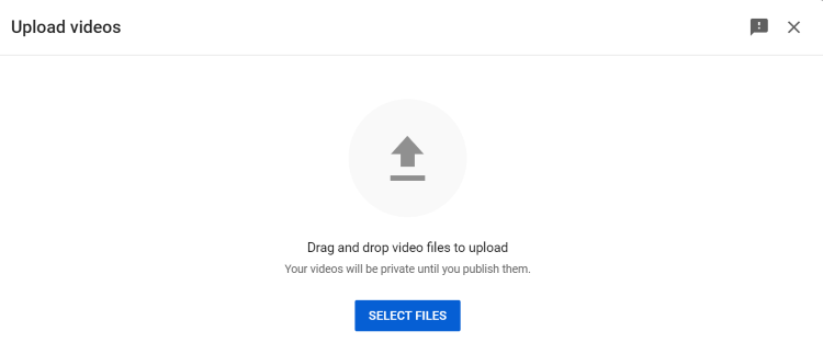 Upload Video Upload Video