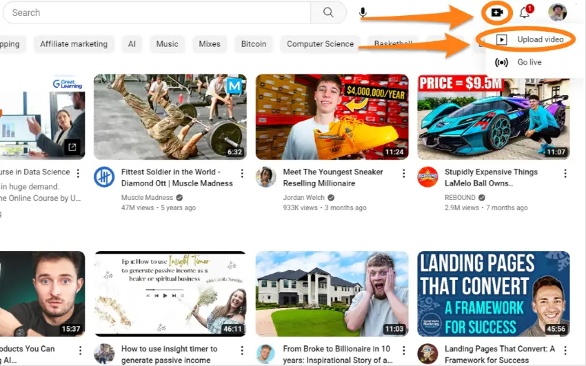 Upload Your Video Upload Your Video