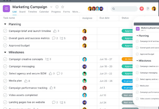 Asana Marketing Asana Marketing