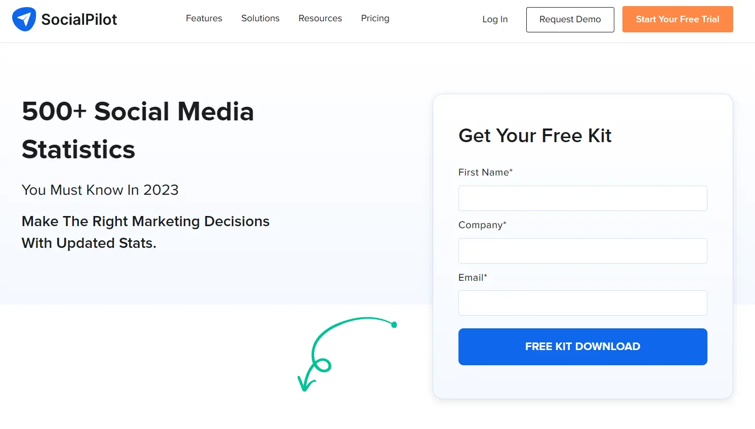 landing page landing page