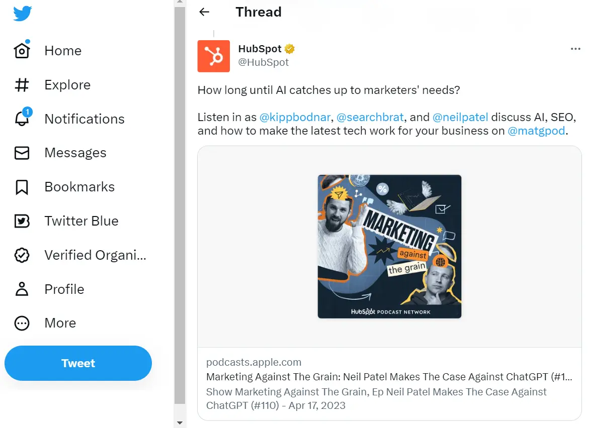 Twitter threads Twitter threads