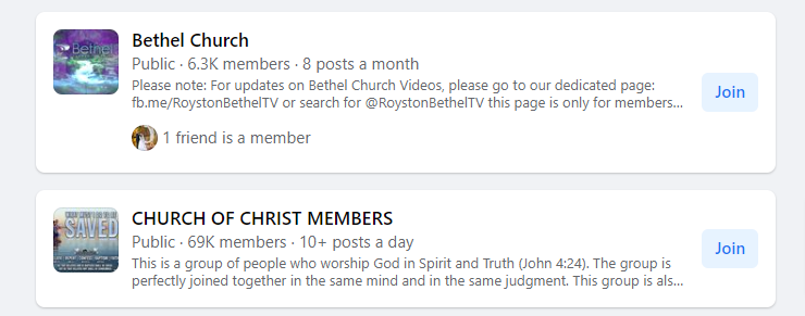 Facebook Groups Facebook Groups