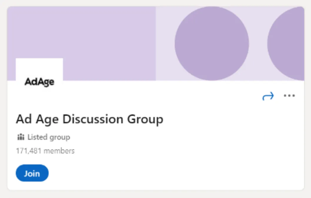 Ad Age Discussion Grou Ad Age Discussion Grou