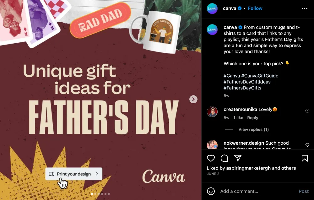 Instagram Carousel