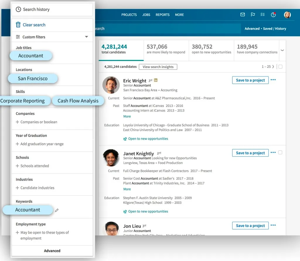 LinkedIn Recruiter LinkedIn Recruiter