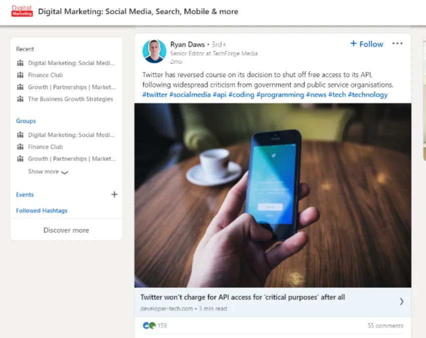 Sharing Valuable Content Sharing Valuable Content