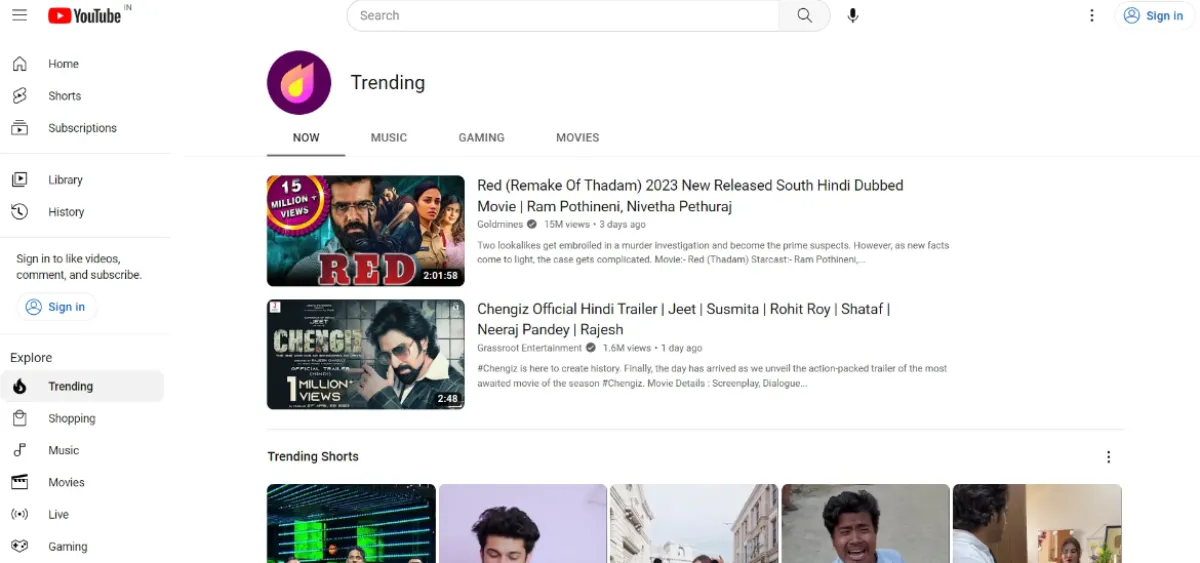 Trending Trending