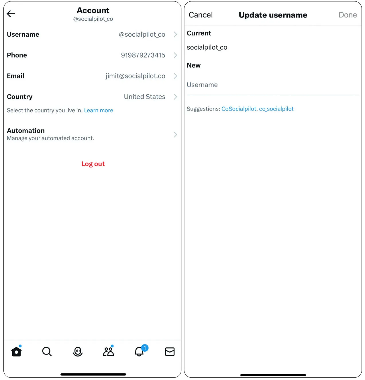 Update username Update username