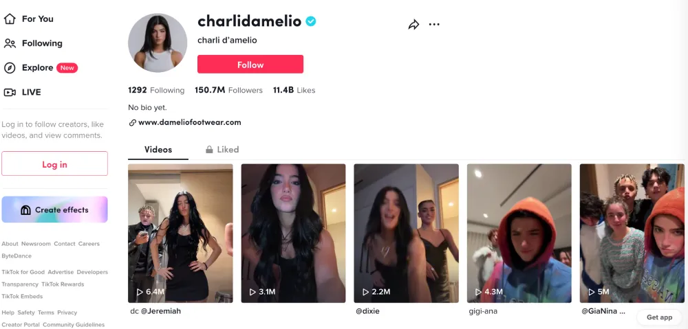 charlidamelio charlidamelio
