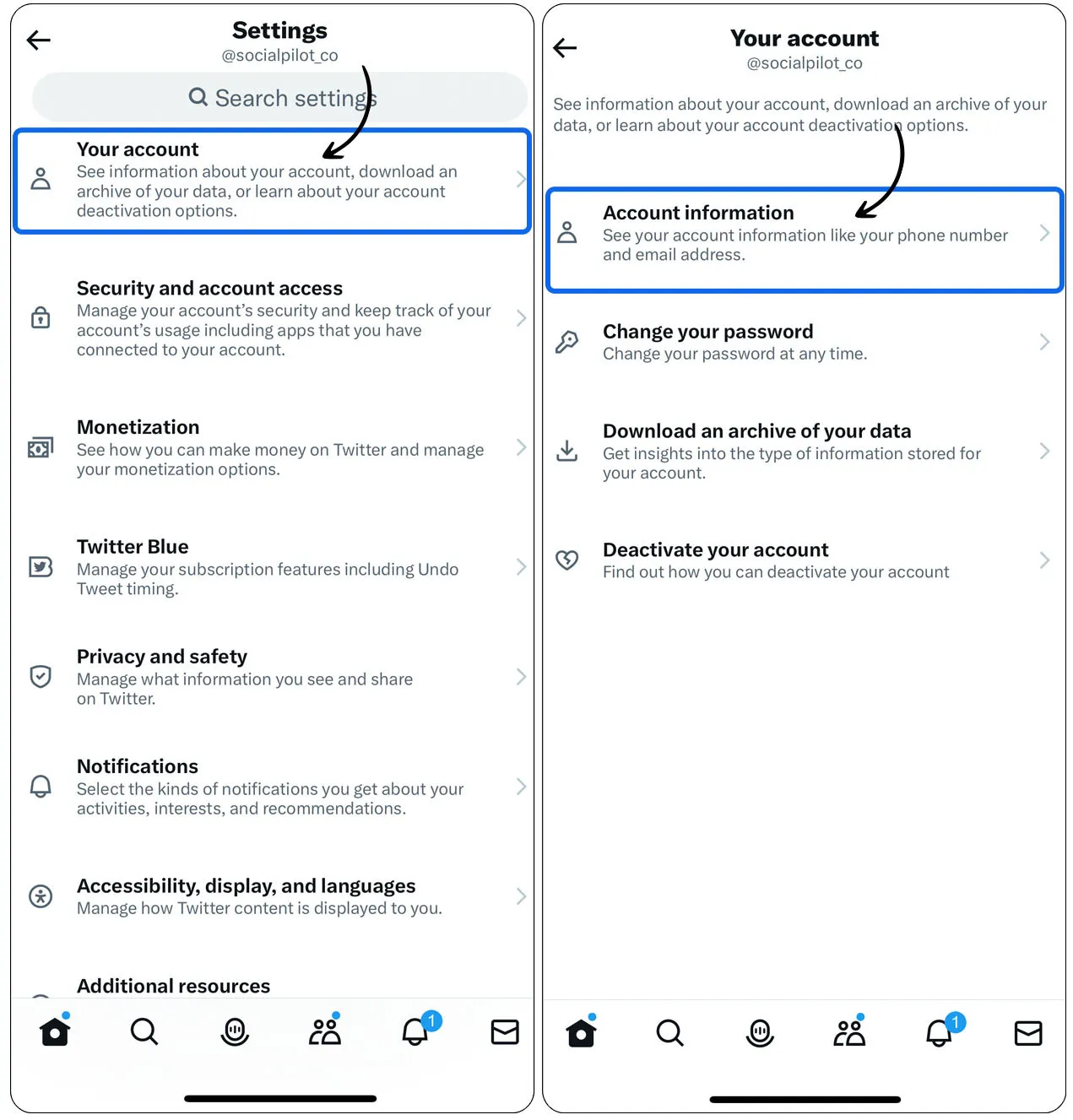 account settings account settings