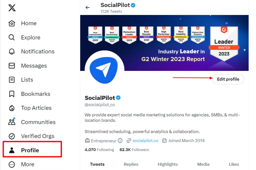 twitter profile twitter profile