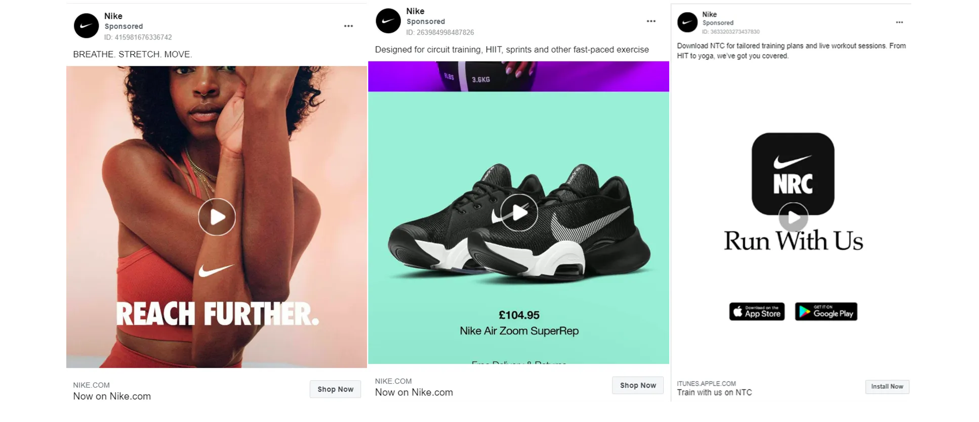 Nike exemplify Nike exemplify