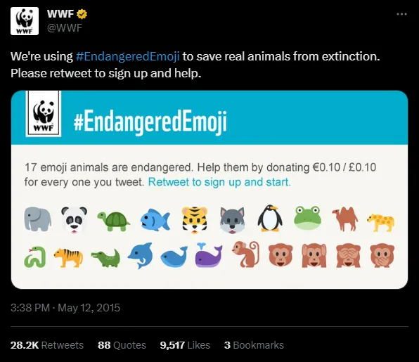 Endangered Emoji Endangered Emoji