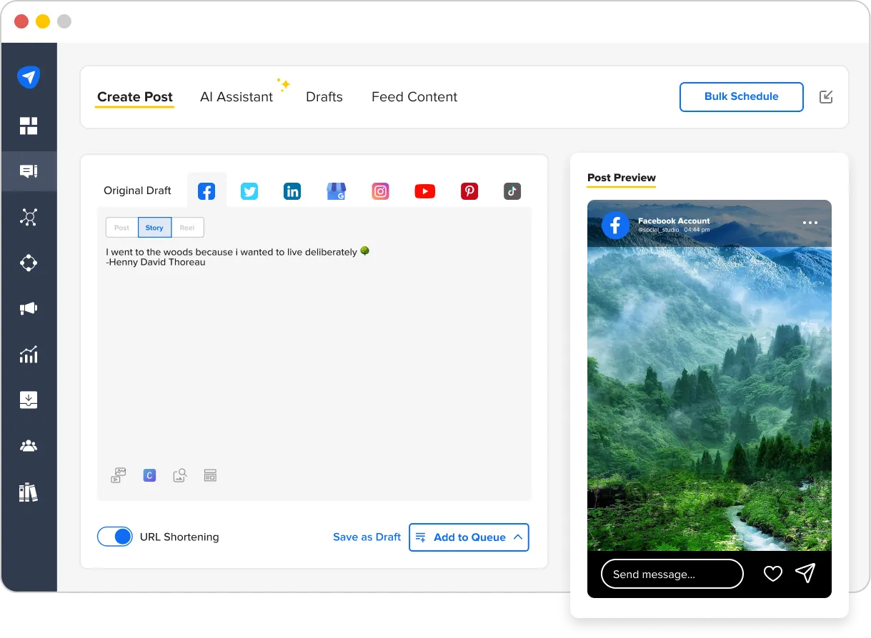 Facebook Stories With SocialPilot Facebook Stories With SocialPilot