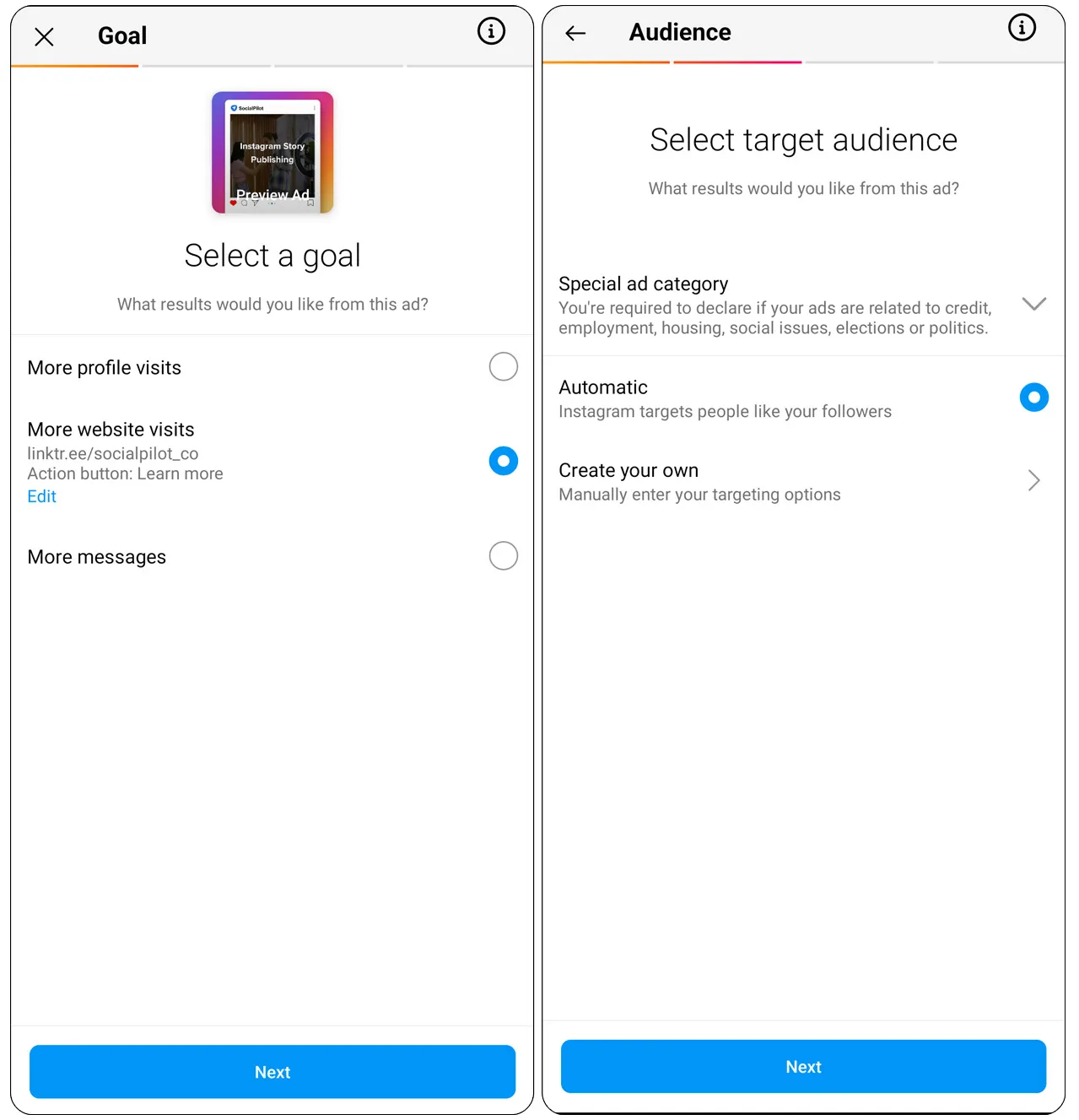 Instagram automatically Instagram automatically