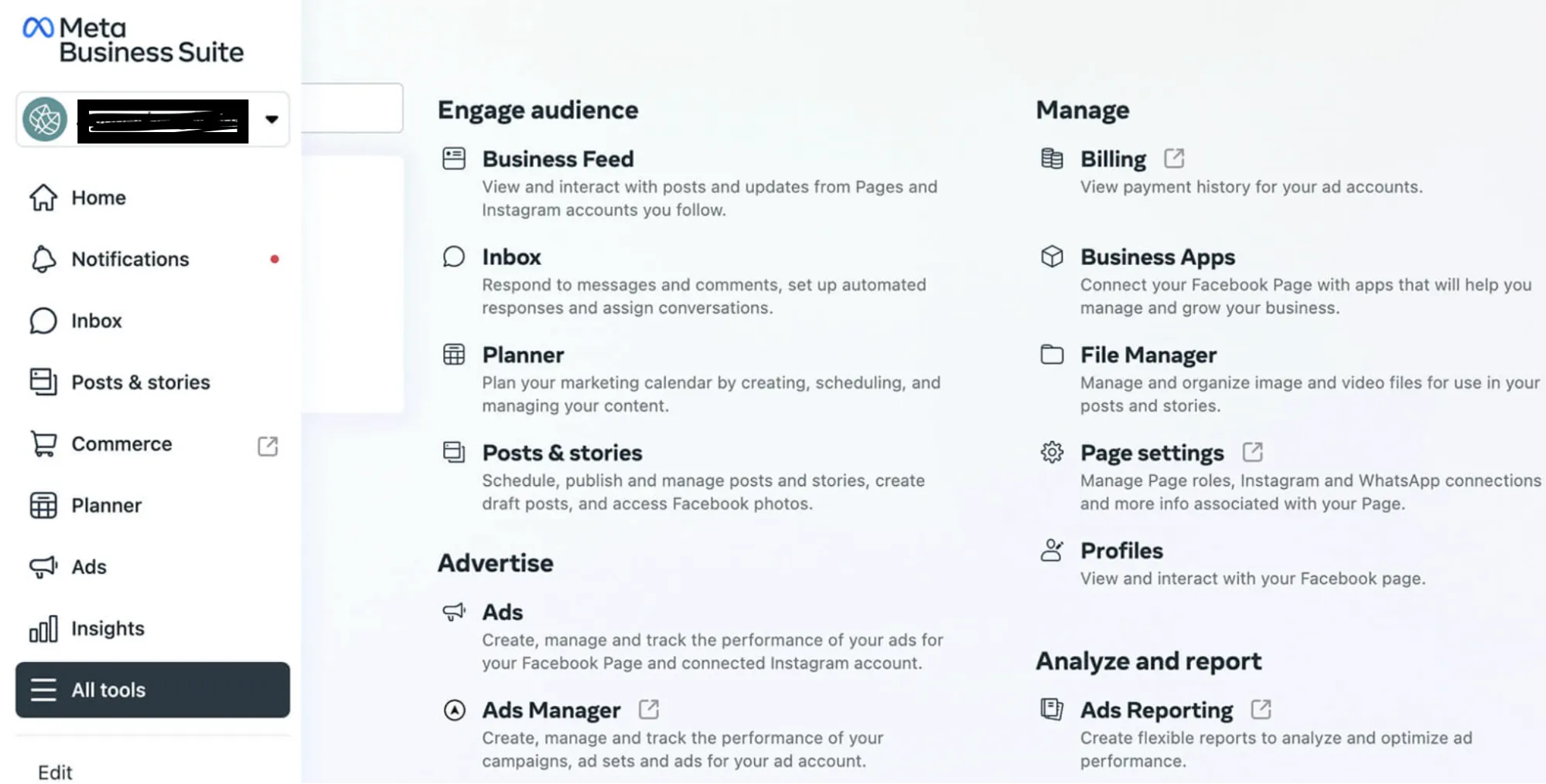 Meta Business Suite Meta Business Suite