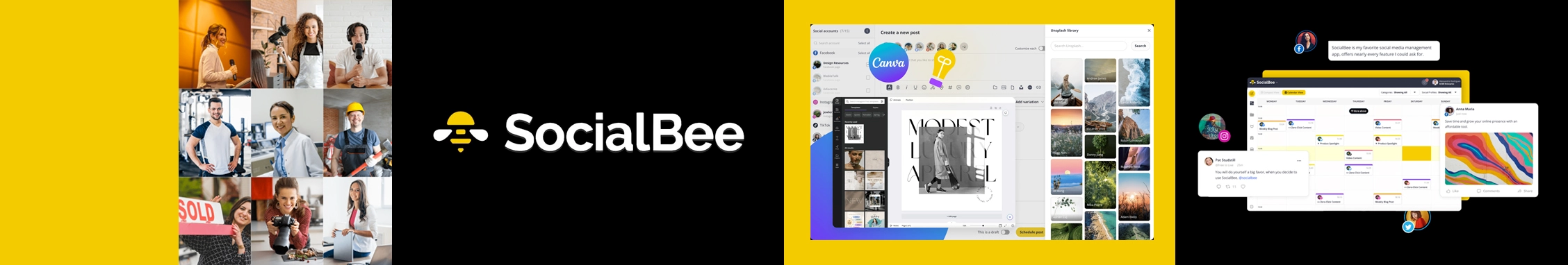 SocialBee cover SocialBee cover