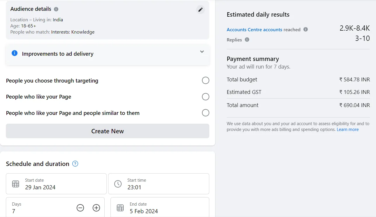 Facebook Boost Post Facebook Boost Post