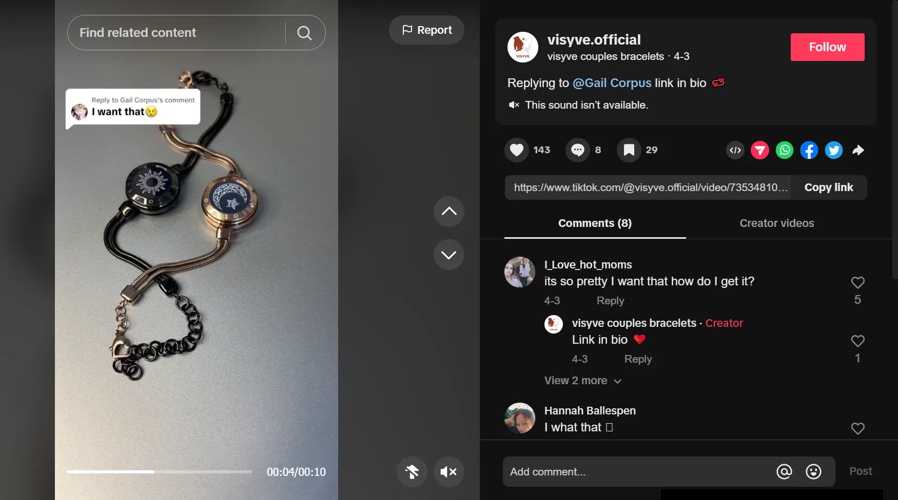 Create Content for Comments Create Content for Comments