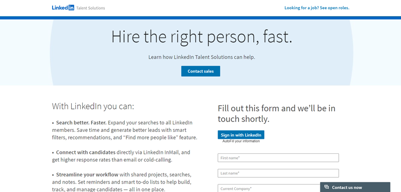 LinkedIn Recruiter LinkedIn Recruiter