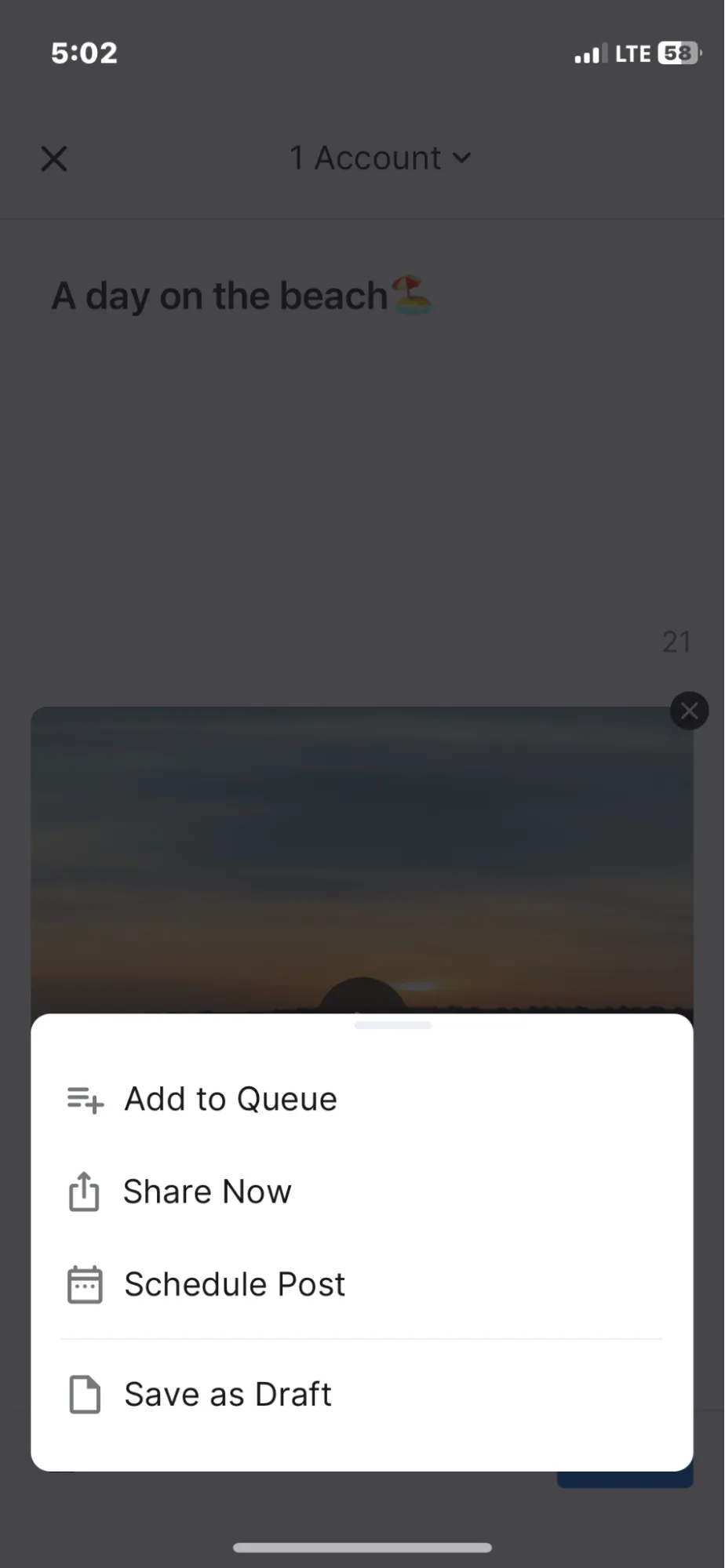 Published Option Published Option