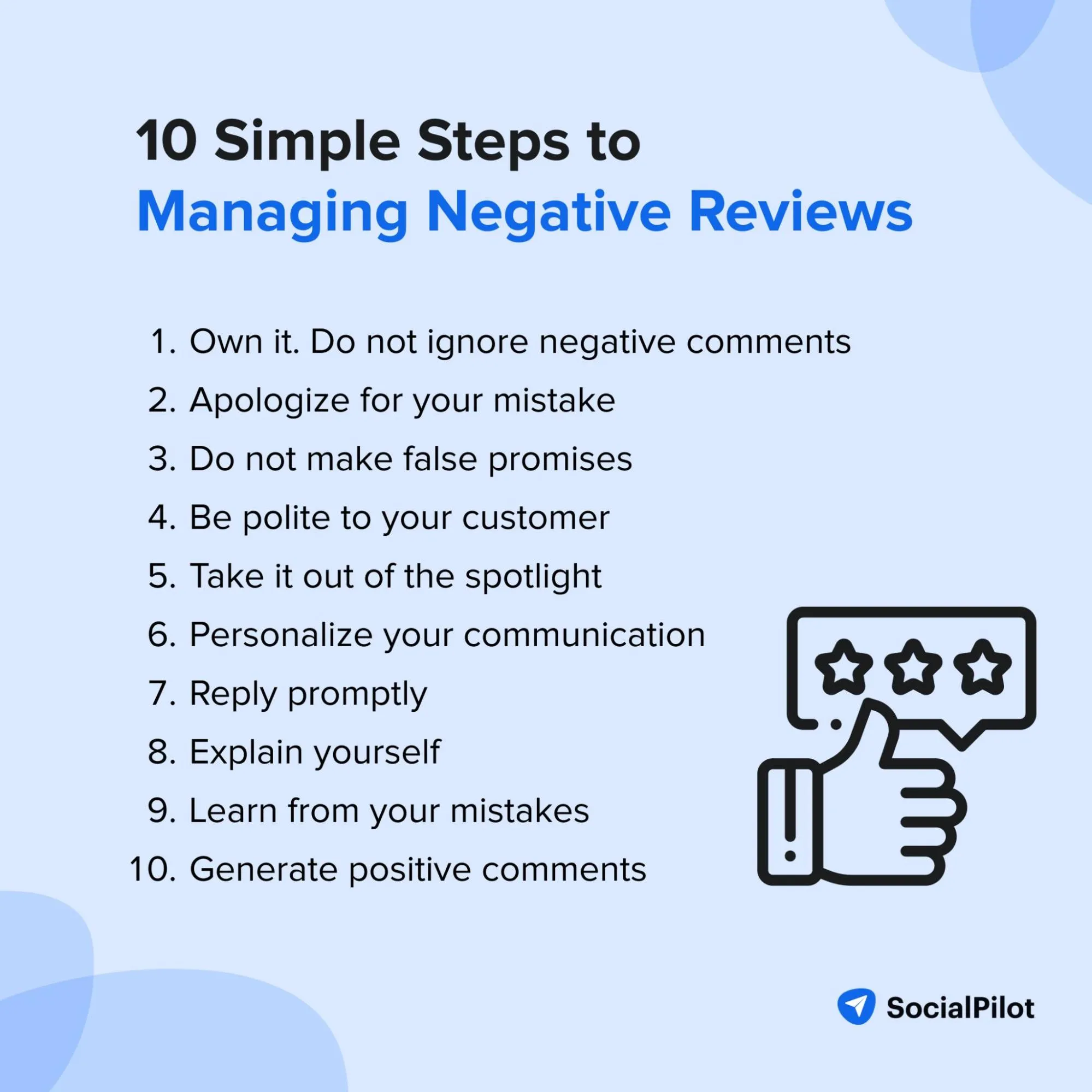 Ten steps to manage negative reviews on Google Business Profile Ten steps to manage negative reviews on Google Business Profile