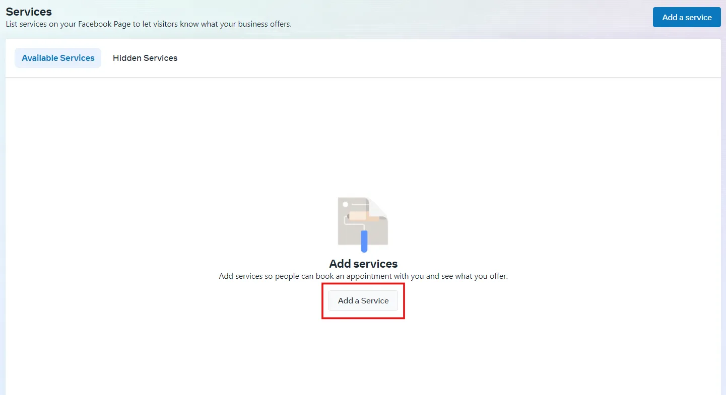 Add a service Add a service