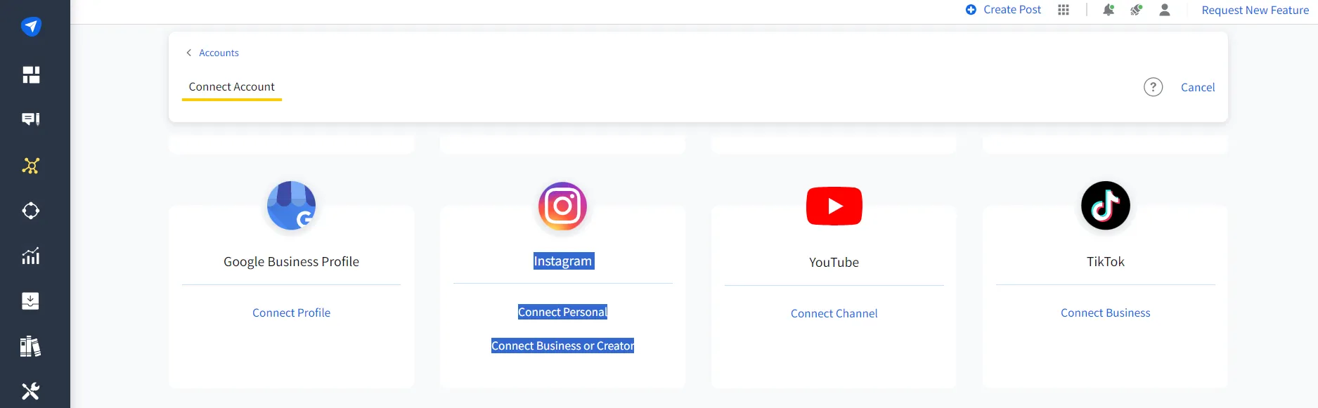 connect your Instagram profile connect your Instagram profile